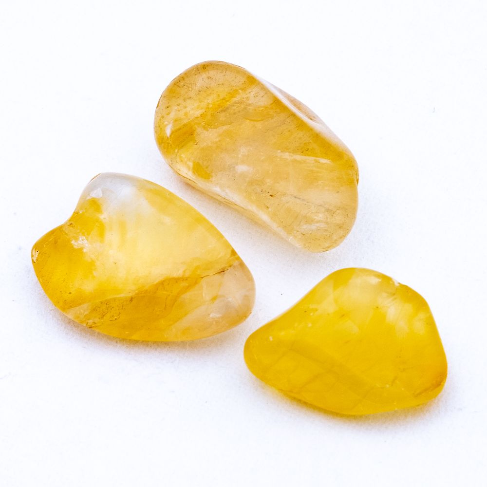 Crystals, Stones &amp; Gems | Yellow Hematoid Quartz | Polished Stone*