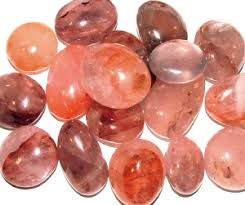 Crystal's, Stones &amp; Gems | Polished Stones | Orange Hematoid Quartz