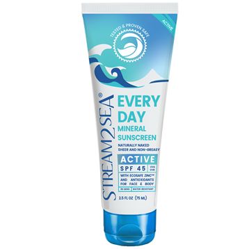 Stream2Sea Mineral Sunscreen - Active 2.5 fl oz