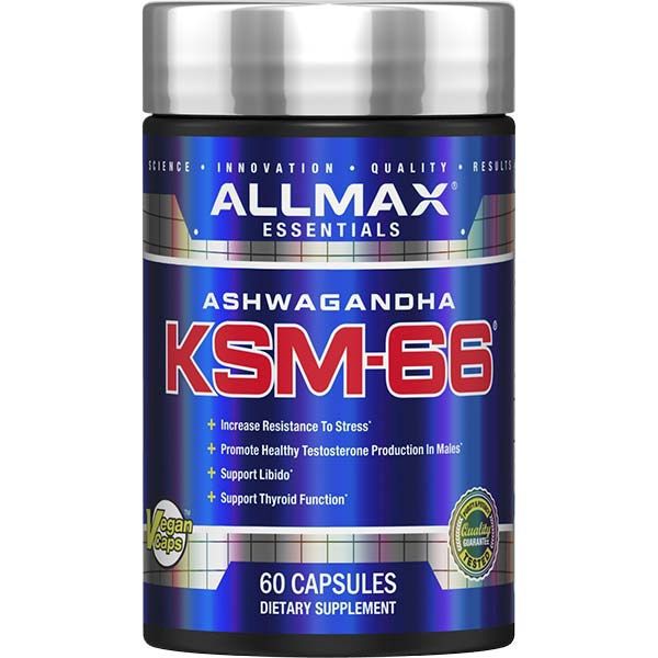 ALLMAX KSM-66 Ashwagandha 60 Capsules