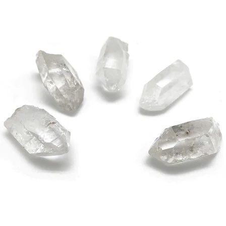 Crystals, Stones &amp; Gems | Raw Cut | Assorted Clear Quartz Points (lg)