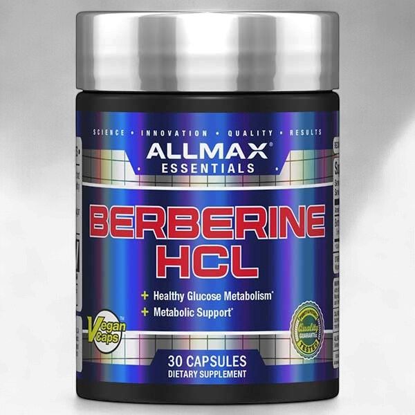 ALLMAX Berberine HCL 30ct Capsules