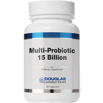 Douglas Laboratories Multi-Probiotic 15 Billion 60 Vegan Acid-Resistant Capsules