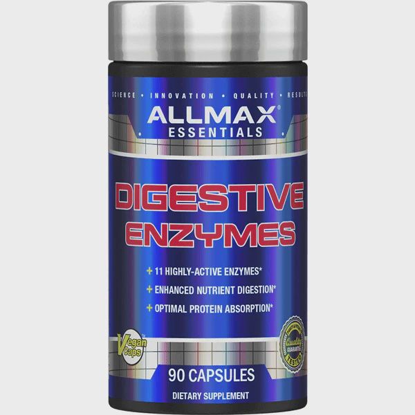 ALLMAX Digestive Enzymes 90ct Capsules