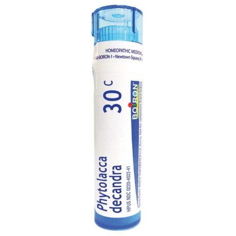 Boiron Phytolacca Decandra Homeopathic 30c 80 Pellets*