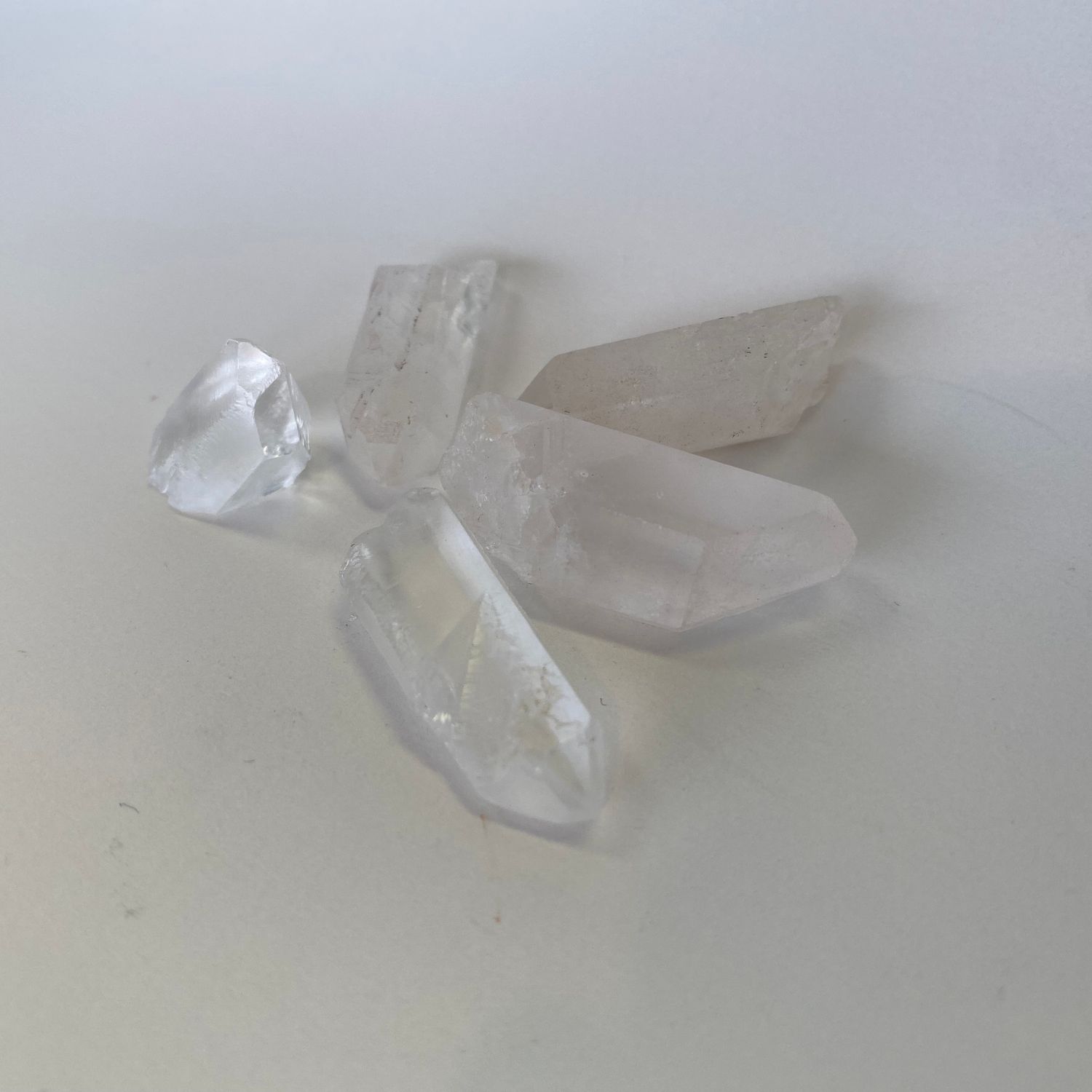 Crystals, Stones &amp; Gems | Raw Cut | Clear Quartz Points (sm)