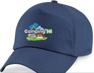 CCC - CampingNI Branded Baseball Cap N Red