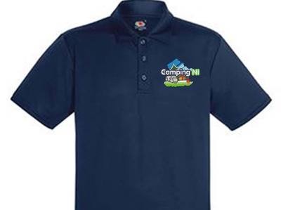 CCC- CampingNI Branded Adults Polo Shirt