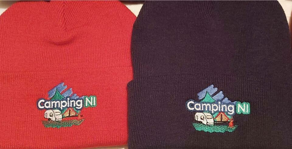 CCC - CampingNI Branded Beanie Hat Red