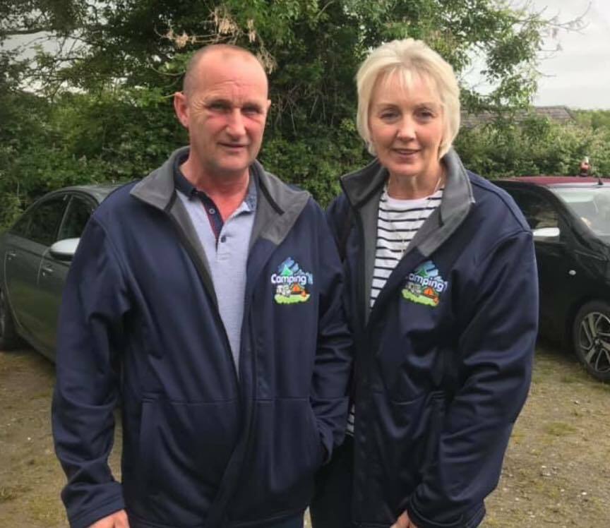 CCC- CampingNI Branded Adults Soft Shell Coat