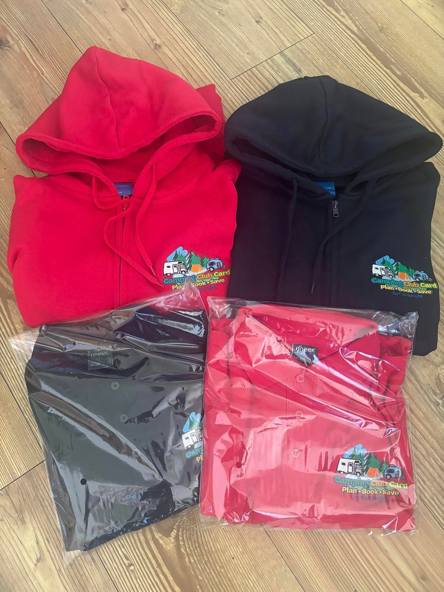 CCC - CampingNI Branded Adults Zipped Hoodie