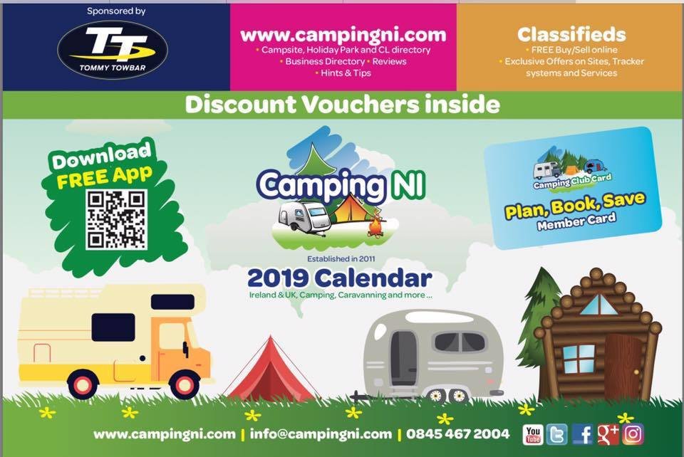 2019 CampingNI Calendar