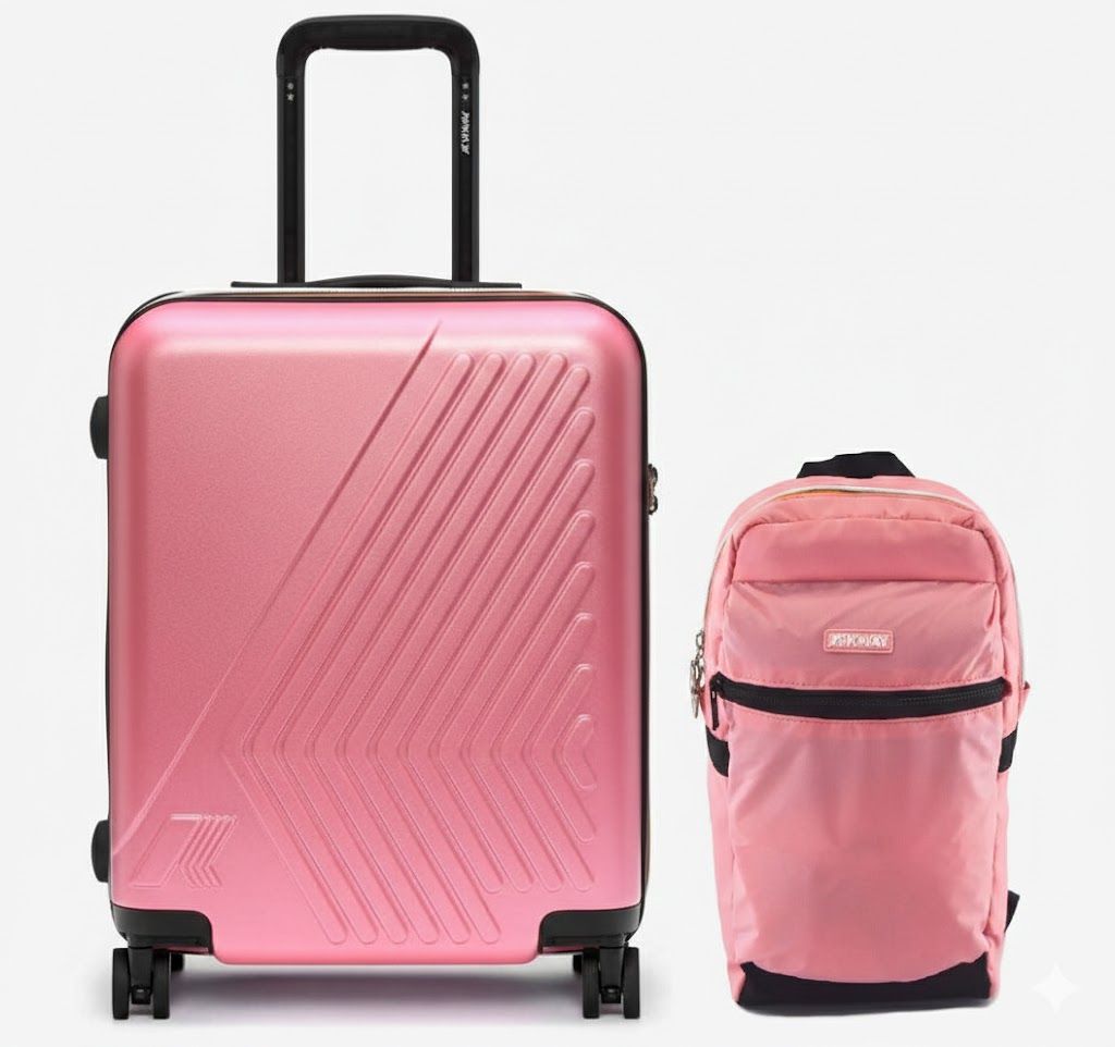 PACK VOYAGE K-WAY  (sac à dos + valise)