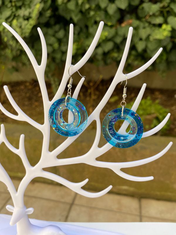 Duranberk Design - El Yapımı Halka Küpe