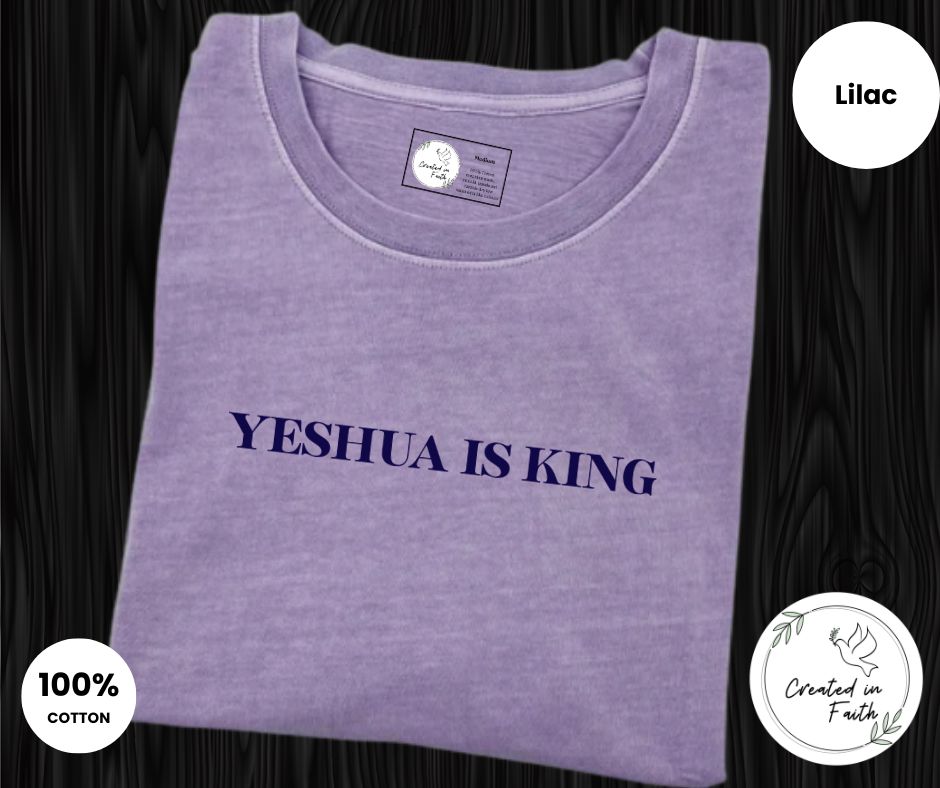 Yeshua is King - Indigo