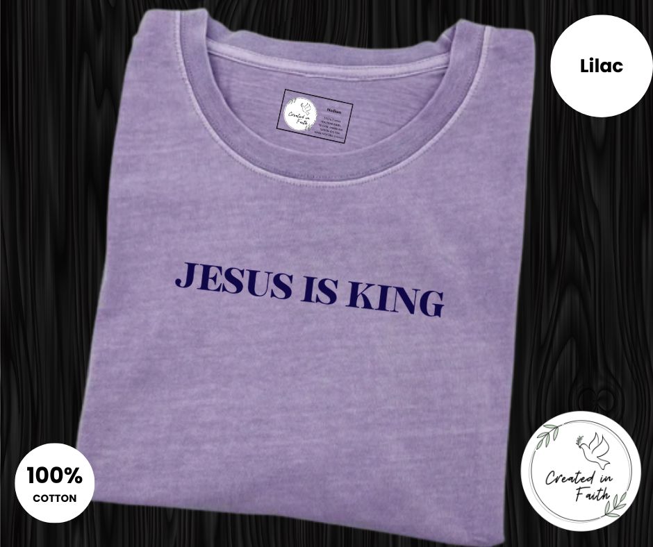 Jesus is King - Indigo