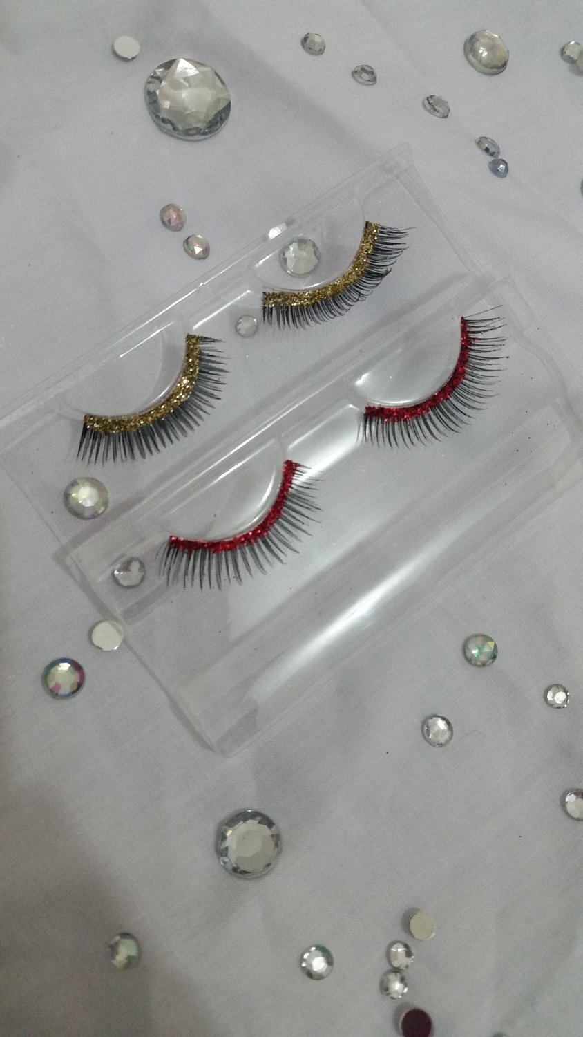 Line of Glitter lashes