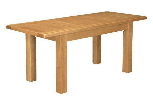 Brooklyn Oak Medium Extending Dining Table (53.25"-72")