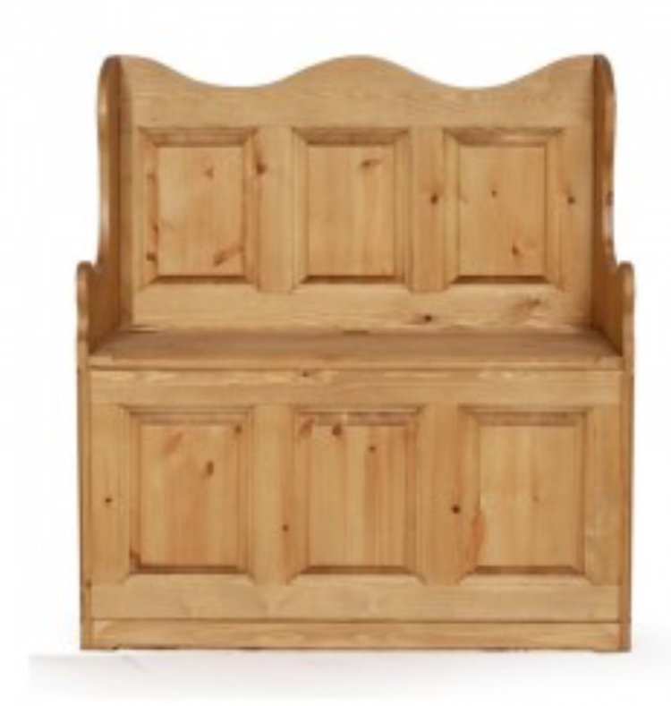 Essex Pine 3 ft Monks Bench