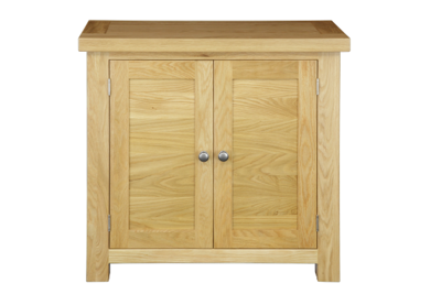Regent Oak 2 Door + 1 Drawer Medium Cabinet/ Sideboard