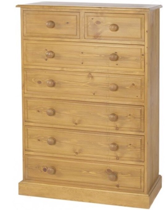 Essex Pine 30" 2/5 Chest of Drawers
