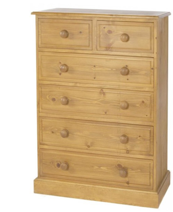 Essex Pine 30" 2/4 Chest of Drawers