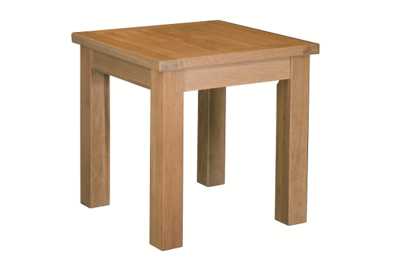 Regent Oak Large Square Table with Dining Legs
