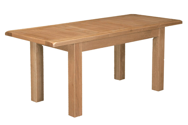 Brooklyn Oak Large Extending Dining Table (59"- 77.25")