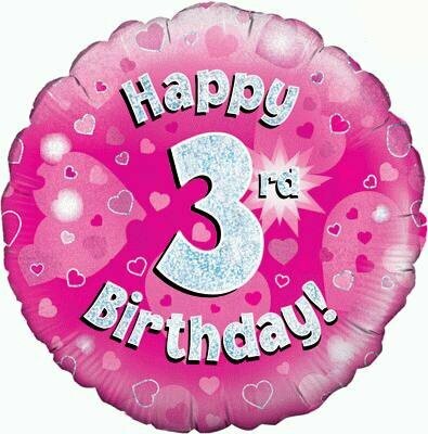 No 3 -  Balloon 18 inch