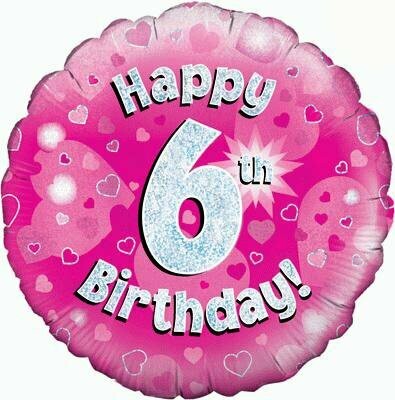 No 6 -  Balloon 18 inch