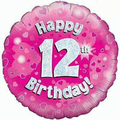 No 12 -  Balloon 18 inch