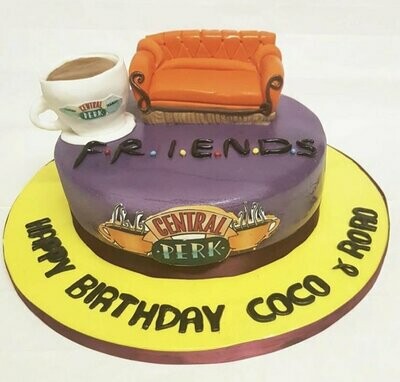 Friends Themed Cake