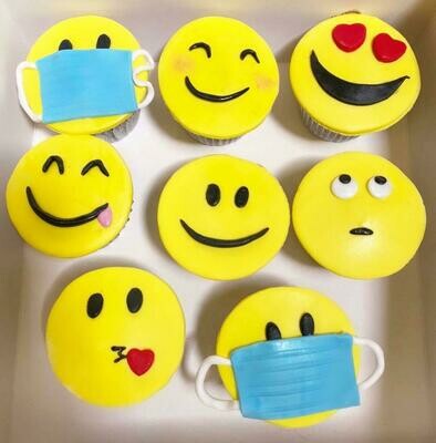 Emoji Cupcakes - box of 10
