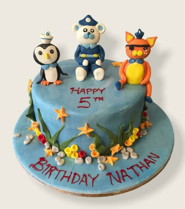 Animals Themed Cake