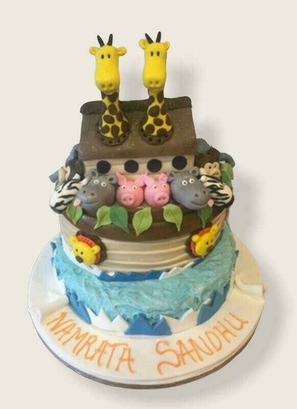Animal Arc Cake