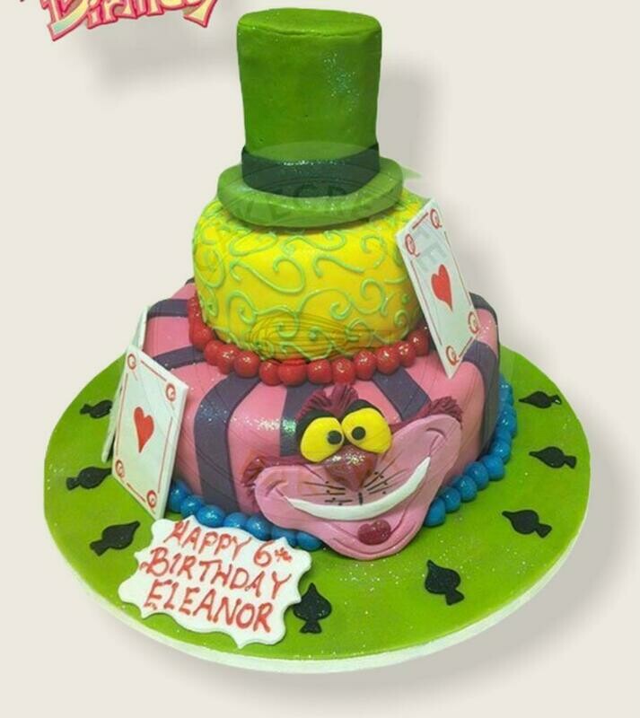 Alice in Wonderland Cake