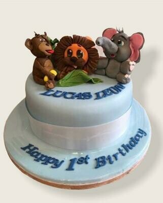 Animals Themed Cake