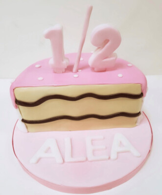 1/2 Birthday Celebration Cake