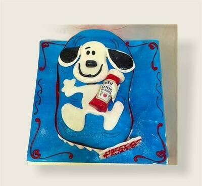 Snoopy Cake