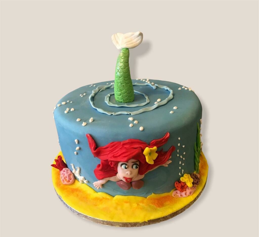 My Little Mermaid Cake