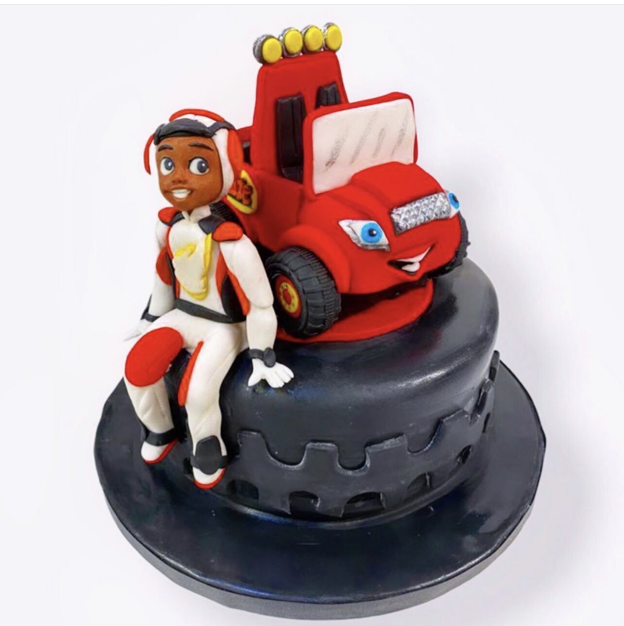 Blaze Themed Cake