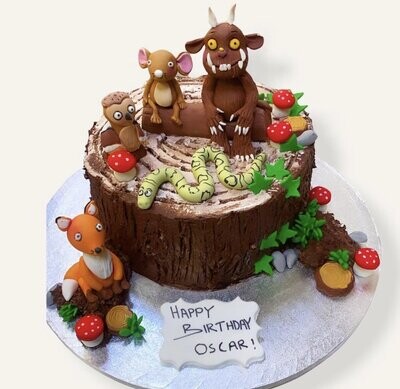 Gruffalo Animal Forest Themed Cake