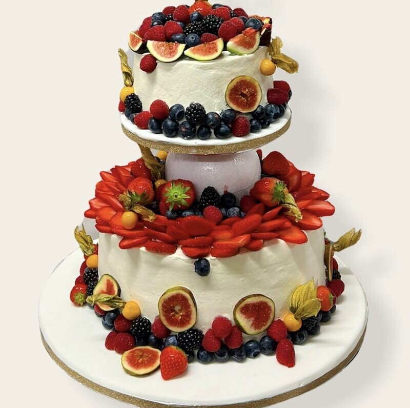 Fresh Fruit Cake