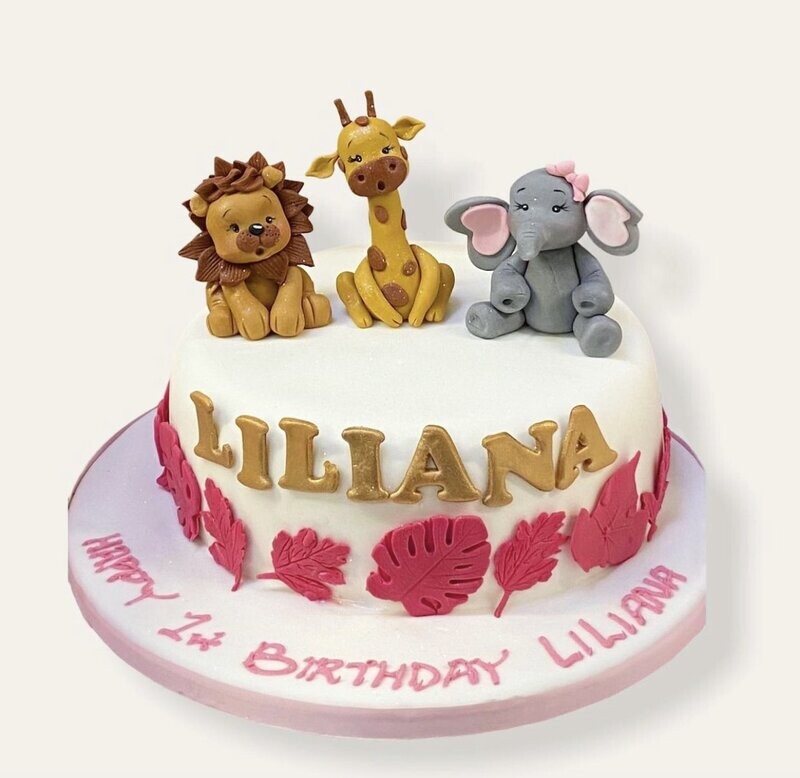 Animal Themed Cake