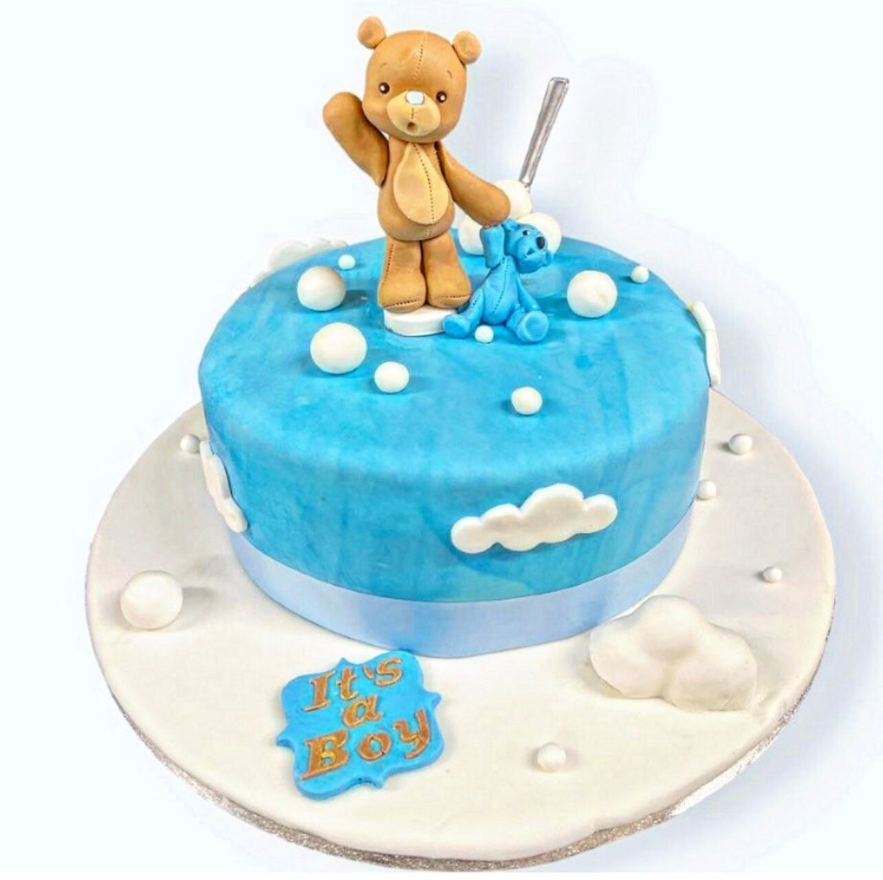 1st Birthday Cake | Teddy Theme