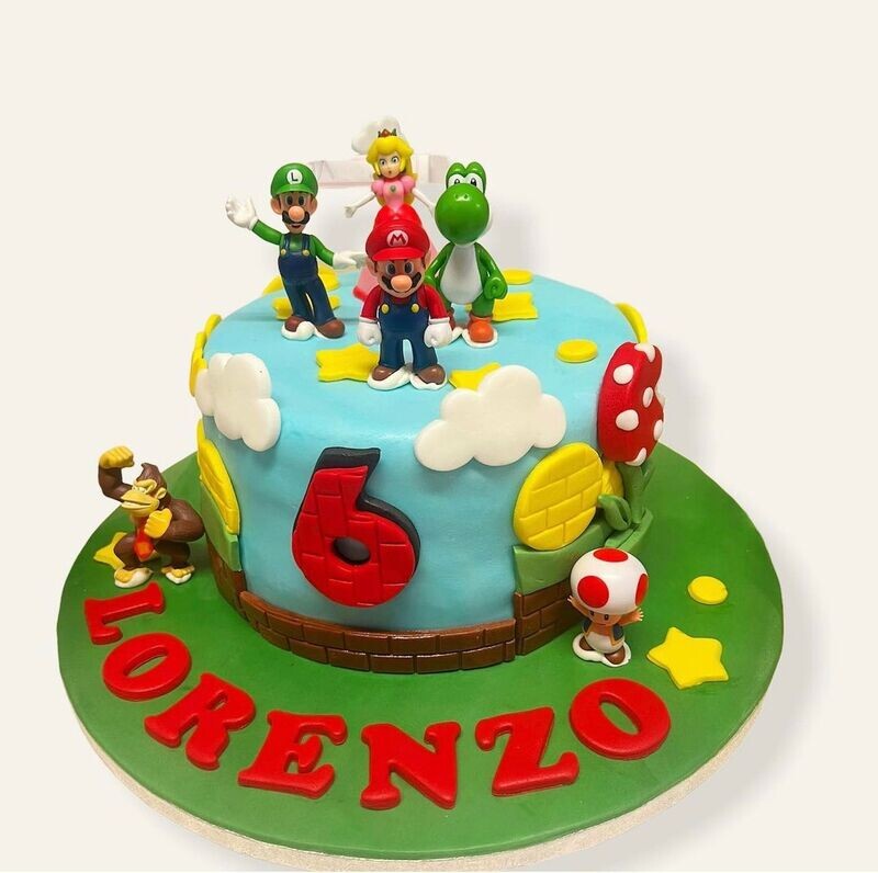 Super Mario Cake