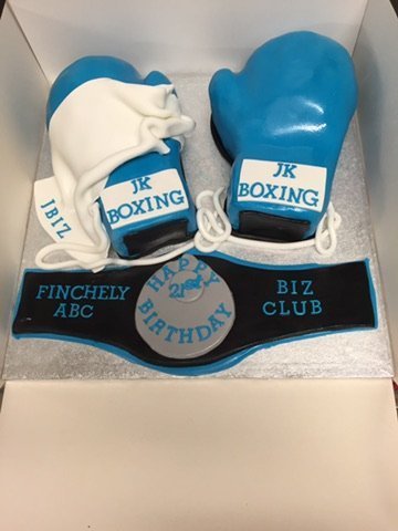 Boxing Gloves and Belt