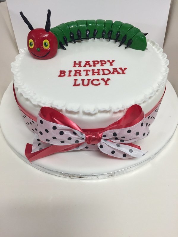 The Very Hungry Caterpillar Cake