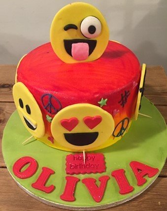 Emoji Cake