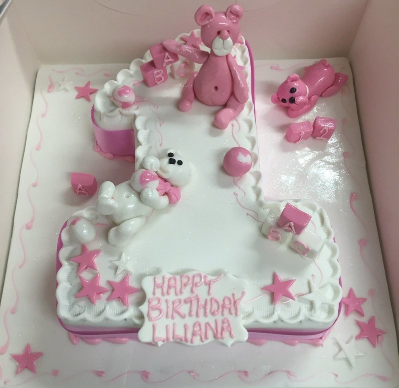 Number One | Pink Teddies